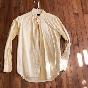 Yellow Ralph Lauren button down